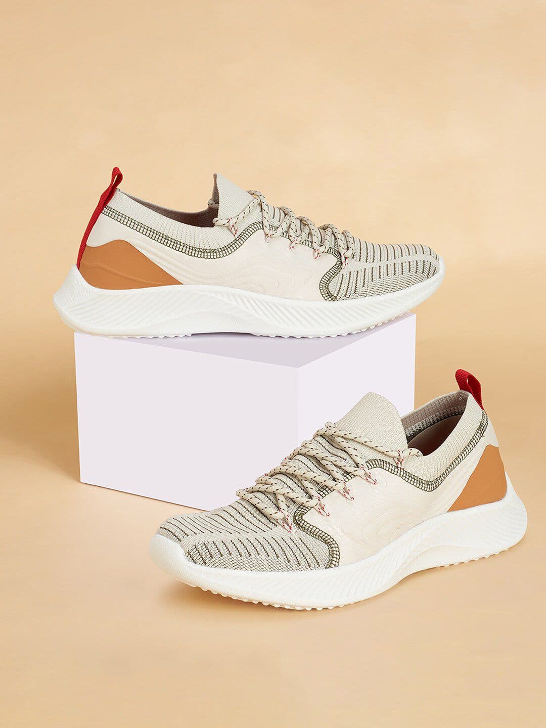 Ajile by Pantaloons Men Textile Running Shoes - view 1