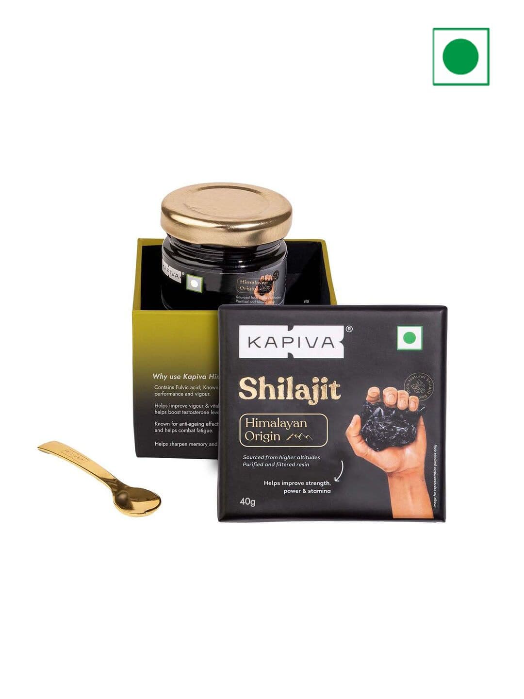 Kapiva Kapiva Himalayan Shilajit to Help Improve Strength - 40 g Each - view 1