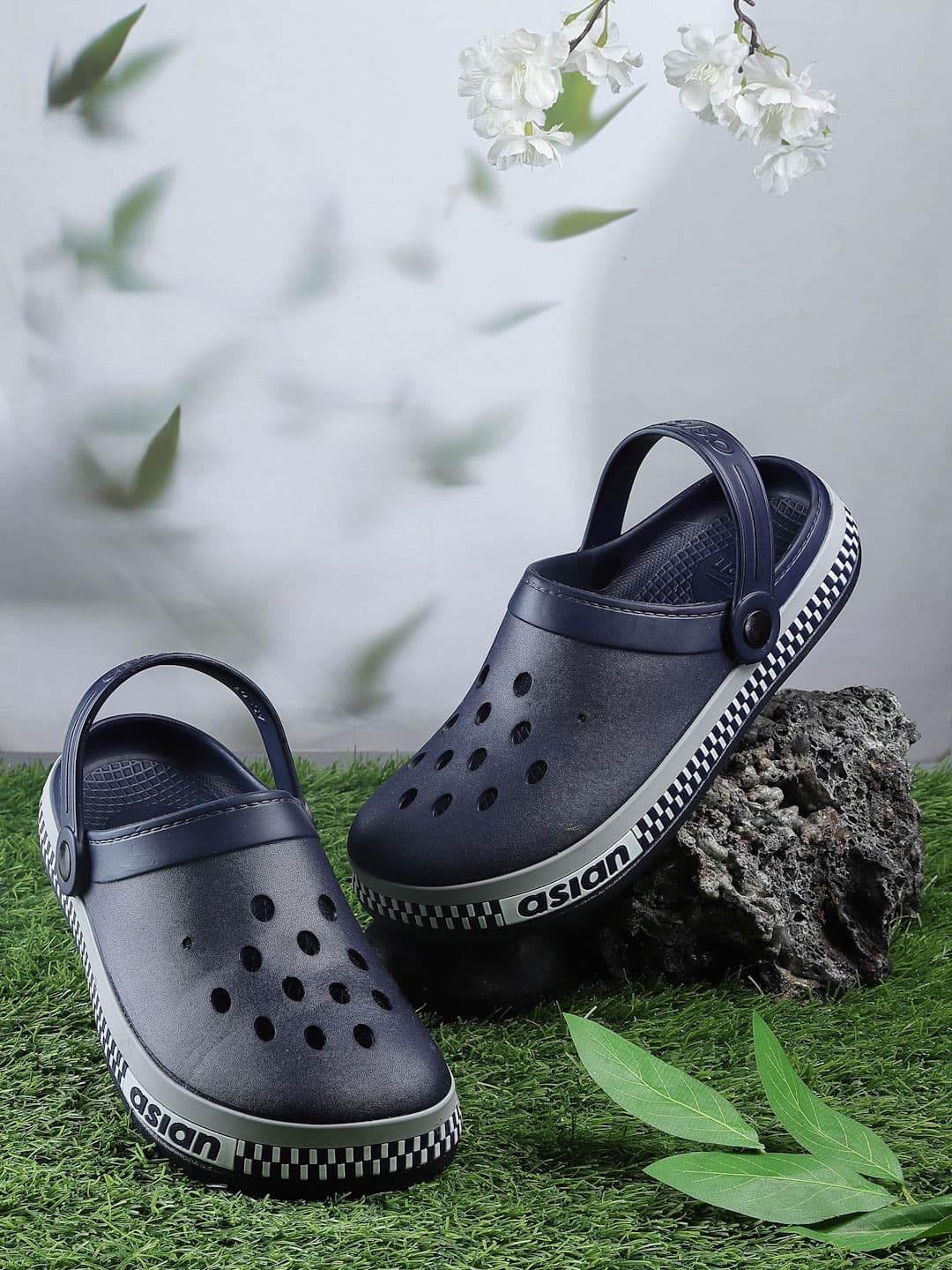 ASIAN Men Self Design Clogs - view 1
