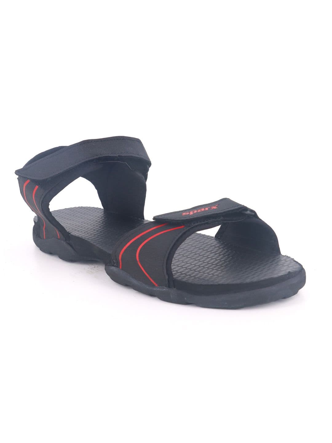 Sparx Men Textured Sports Sandals With Velcro Closure - view 1