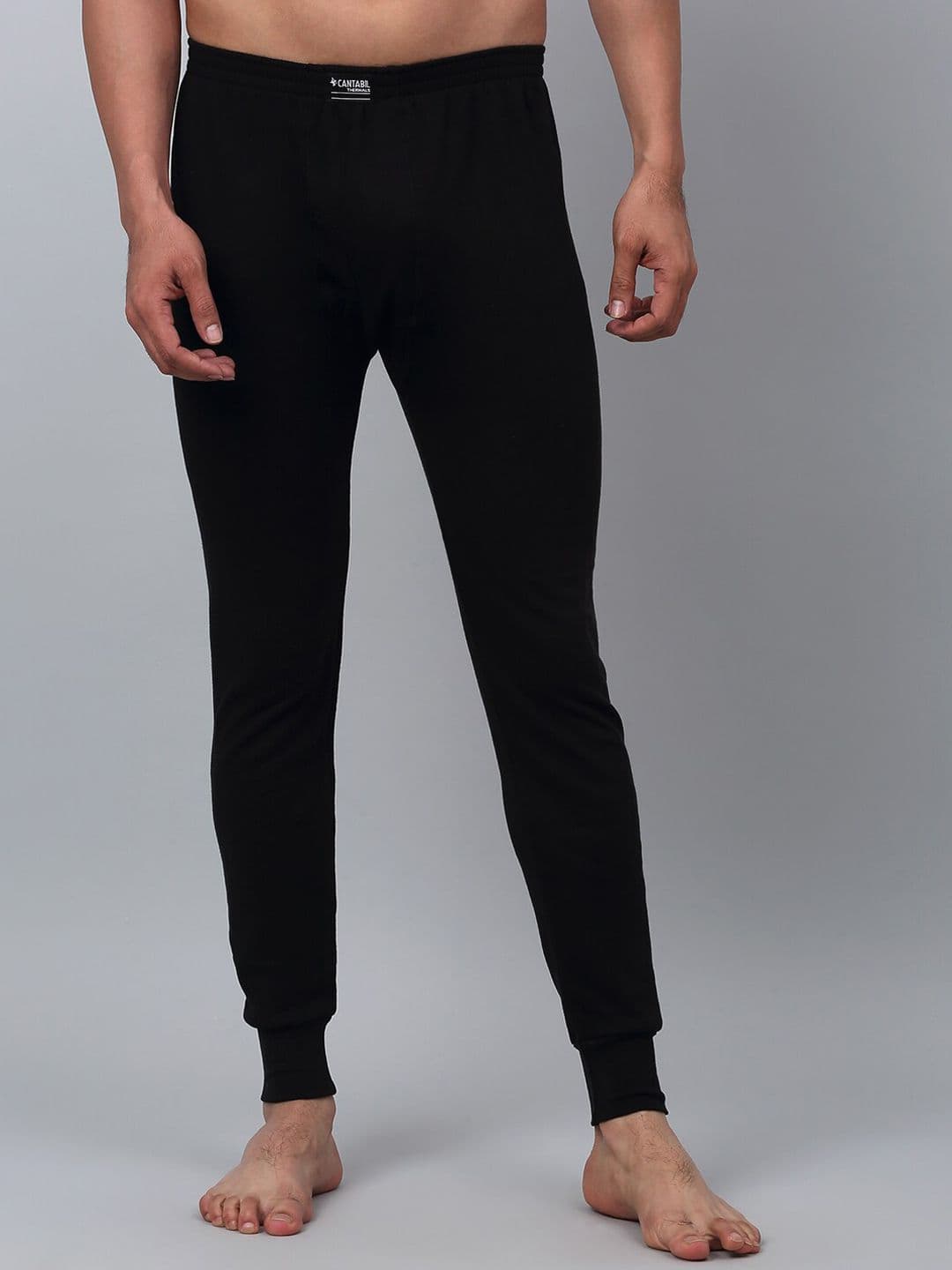 Cantabil Men Mid Rise Cotton Thermal Bottom - view 1