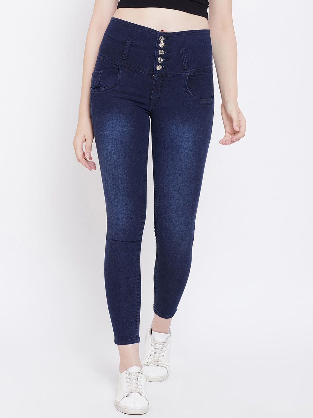 Nifty Women Skinny Fit High-Rise Stretchable Denim Jeans - view 1