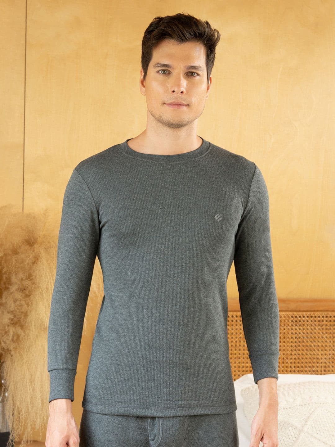 ONN Round Neck Cotton Thermal Tops - view 1