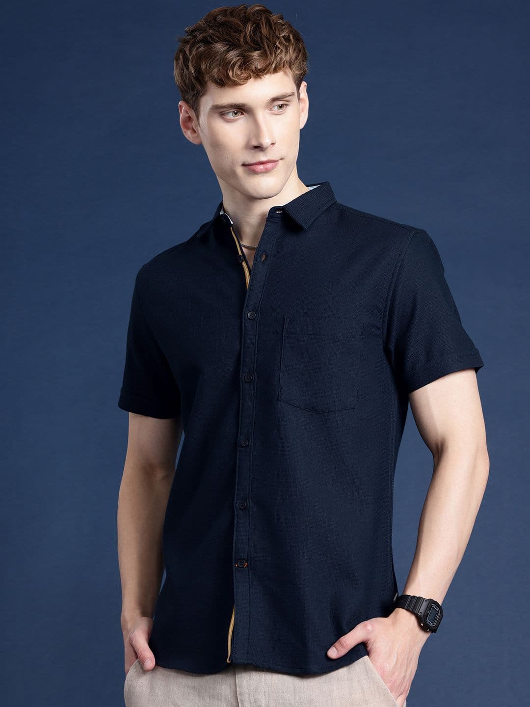 Mast & Harbour Men Slim Fit Casual Shirt - view 1