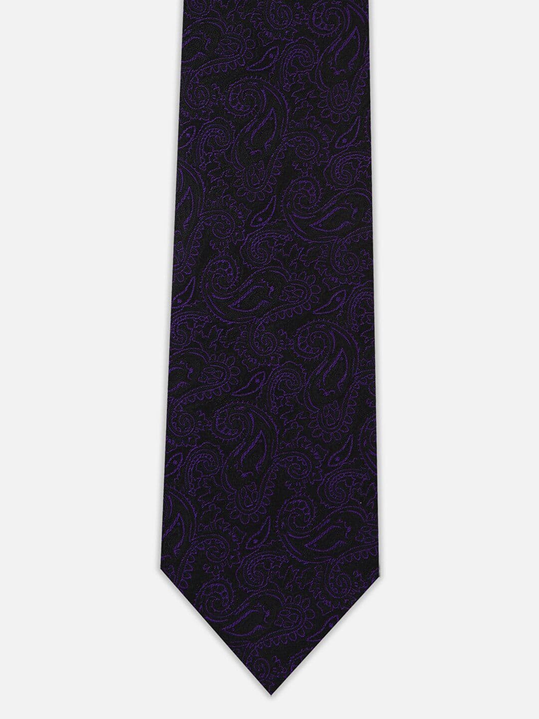 Peter England Ethnic Motif Embroidered Casual Broad Tie - view 1
