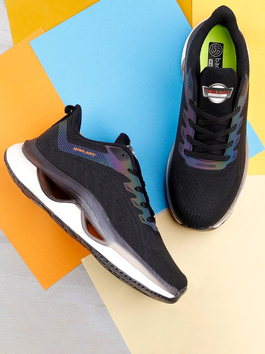 bacca bucci Hypersoft Series Men Running Ultra-Rebounce & Iconic Breathable Mesh Shoes - view 1