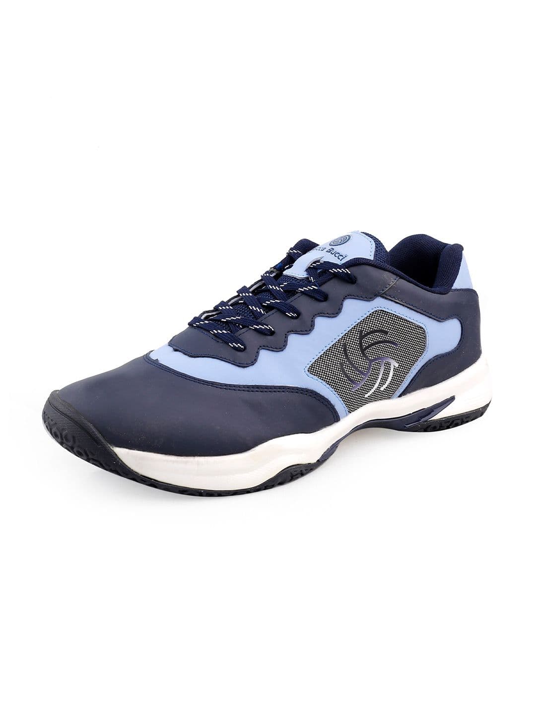 bacca bucci Men Blue Elitestriker Mesh Memory Padded Badminton Shoes - view 1