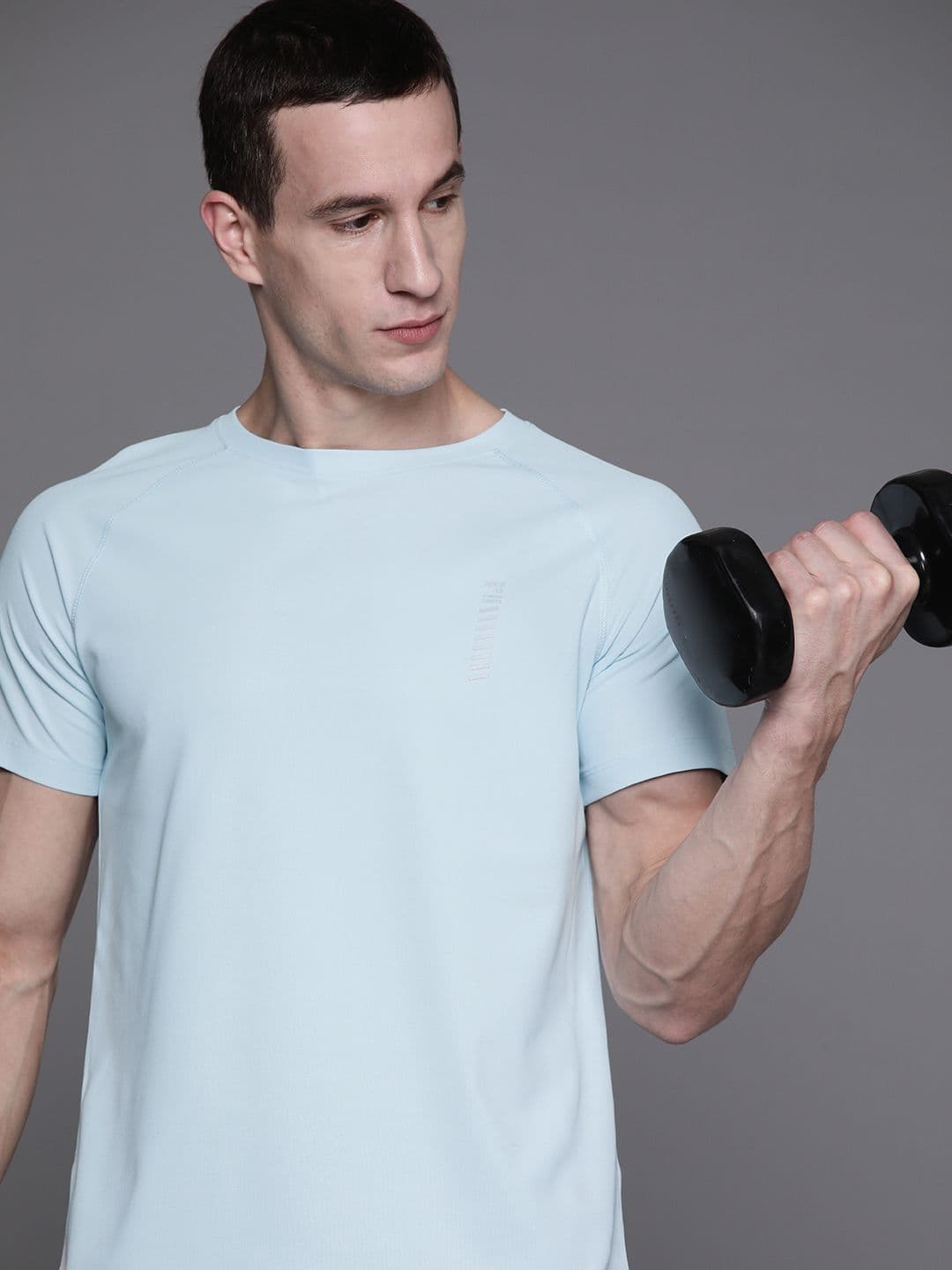 HRX by Hrithik Roshan Men Raglan Sleeves Rapid-Dry Sports T-shirt
