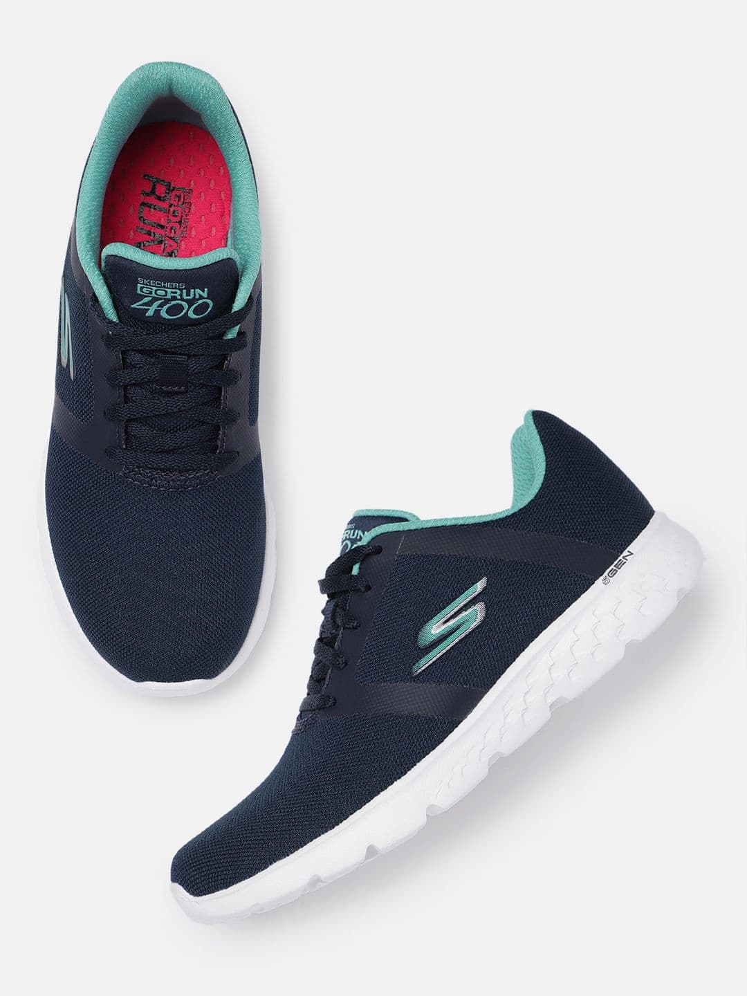 Skechers Women Textured Go Run 400 Running Shoes - view 1