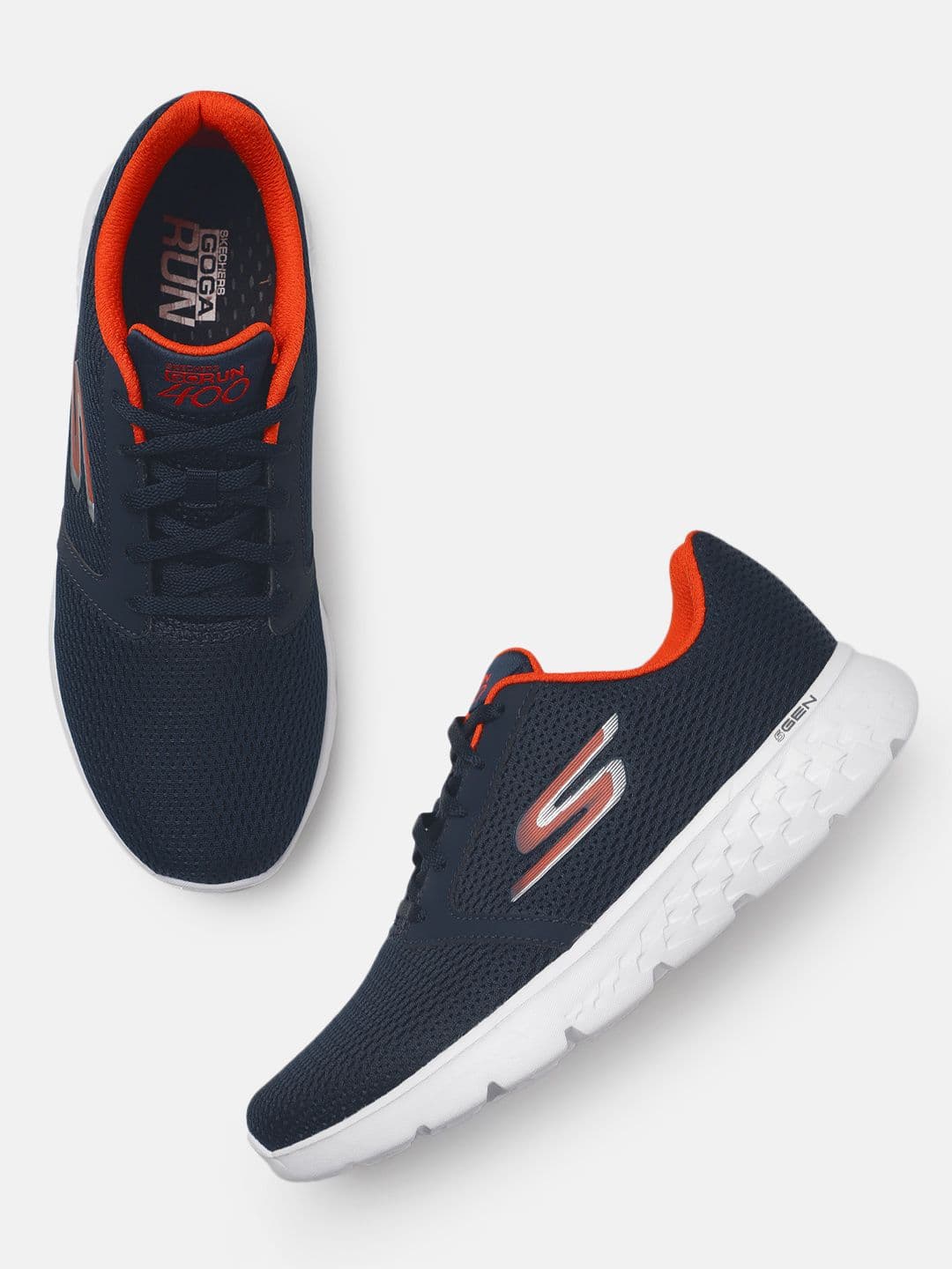 Skechers Men Textured Go Run 400 Running Shoes - view 1