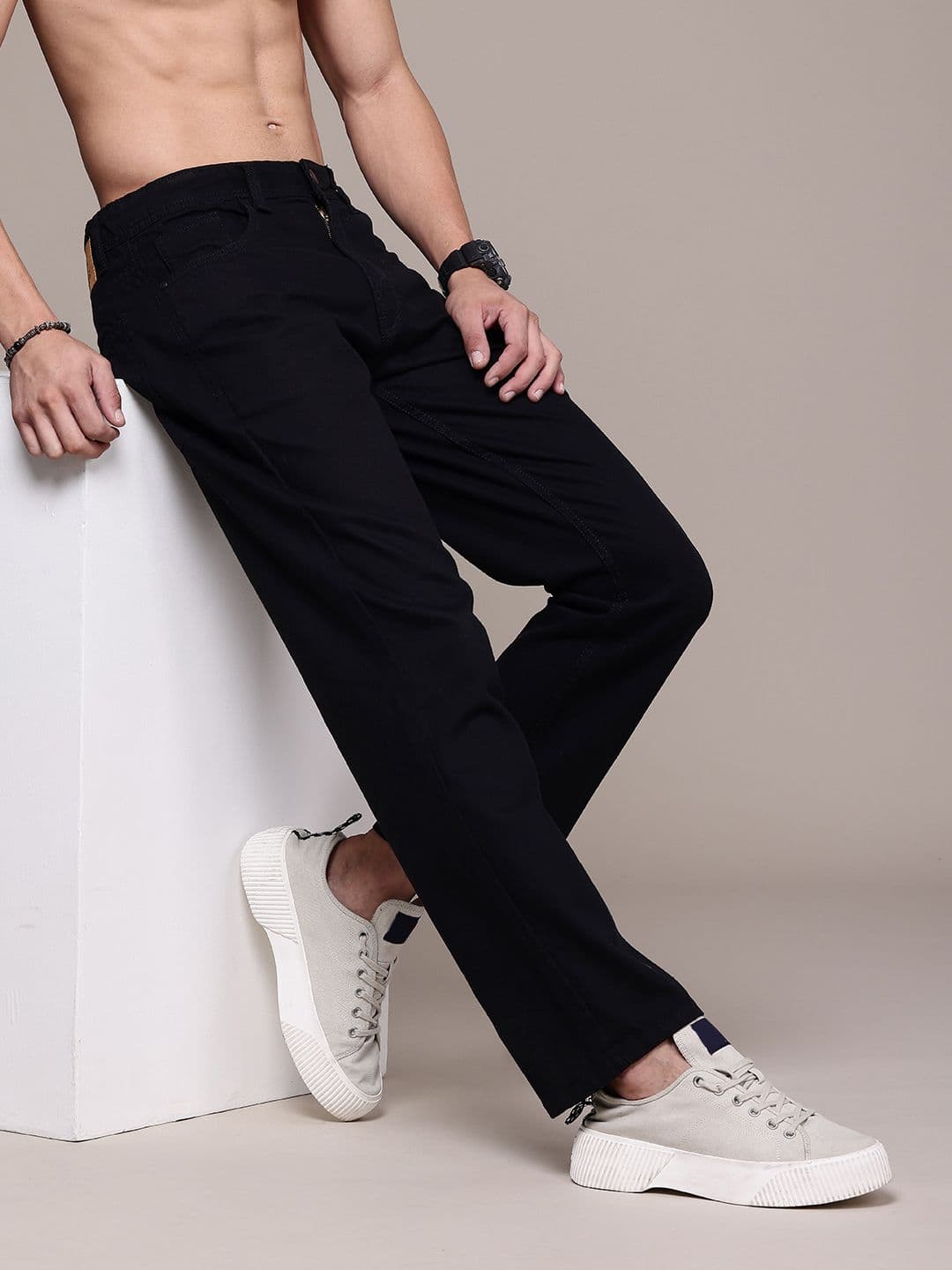The Roadster Life Co. Men Pure Cotton Jeans - view 1