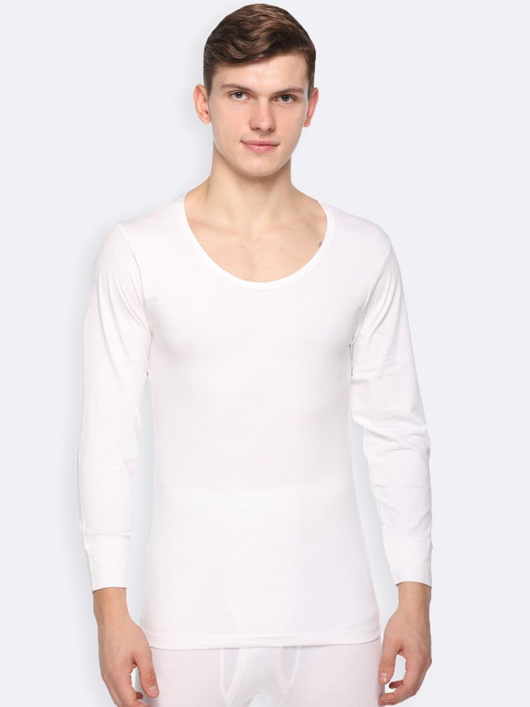 Kanvin Men Round Neck Thermal Tops - view 1