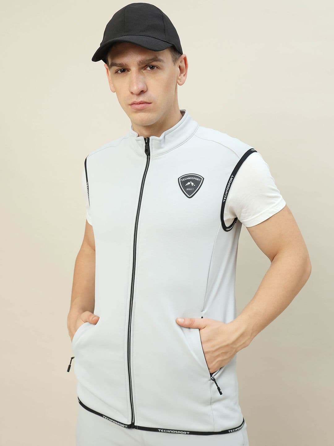 Technosport Lightweight Antimicrobial Training or Gym Sporty Jacket - view 1