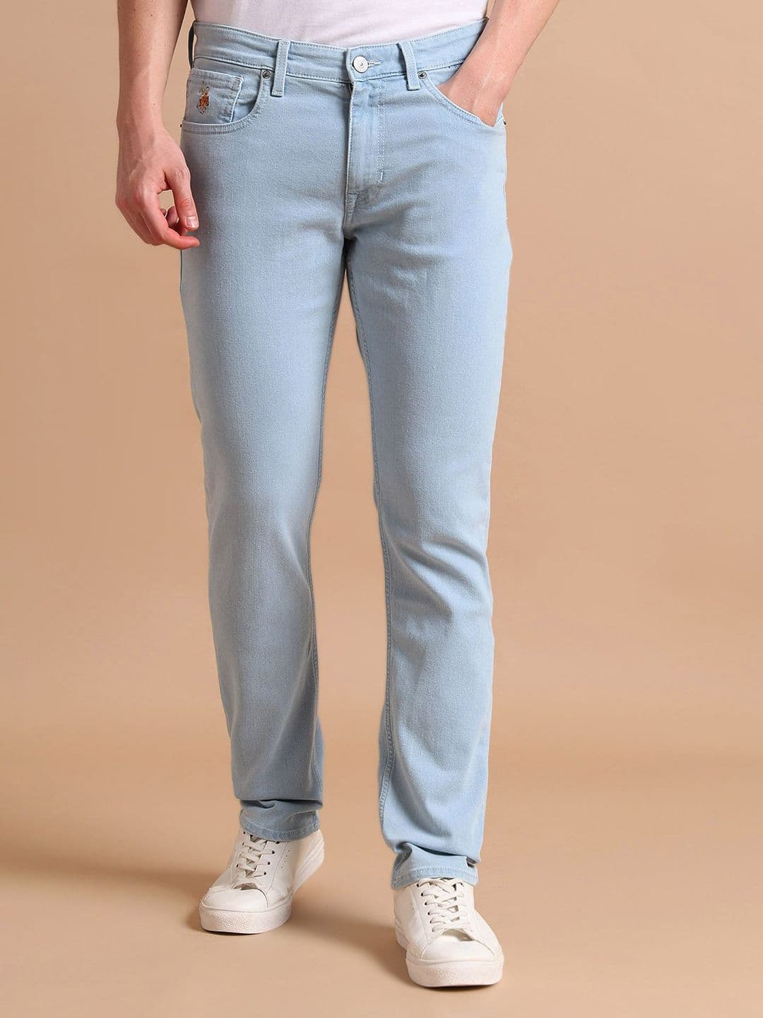 U.S. Polo Assn. Denim Co. Men Clean Look Mid-Rise Tapered Fit Jeans - view 1