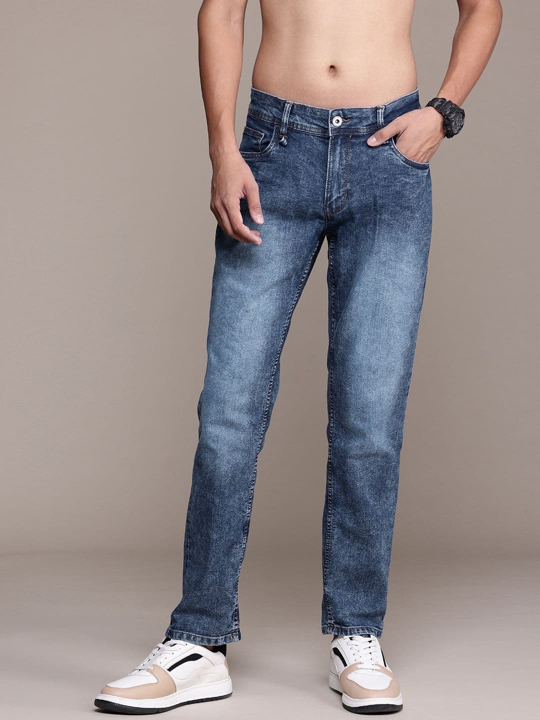 The Roadster Lifestyle Co. Men Slim Fit Stretchable Jeans