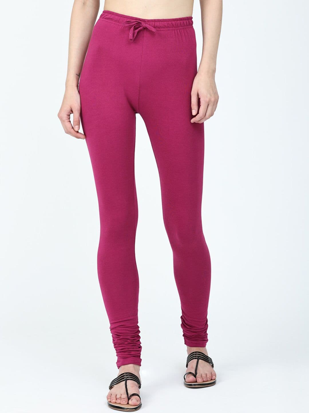 Robinbosky Stretchable Churidar Length Ethnic Leggings - view 1