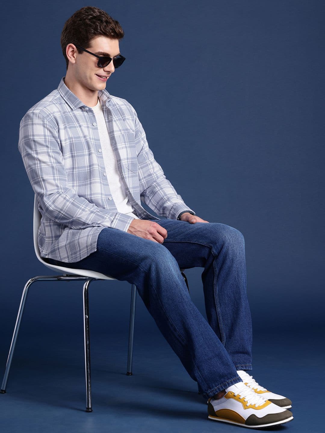 Mast & Harbour Men Standard Checked Casual Shirt - view 1