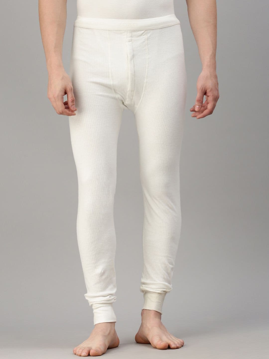 Zoiro Men Ribbed Thermal Bottoms - view 1