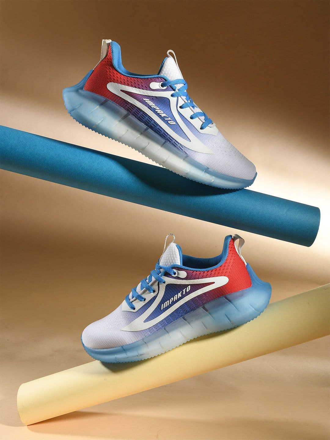 IMPAKTO Men Surge Running Shoes Breathable & Shock Absorbing Insole with Rubber Outsole - view 1