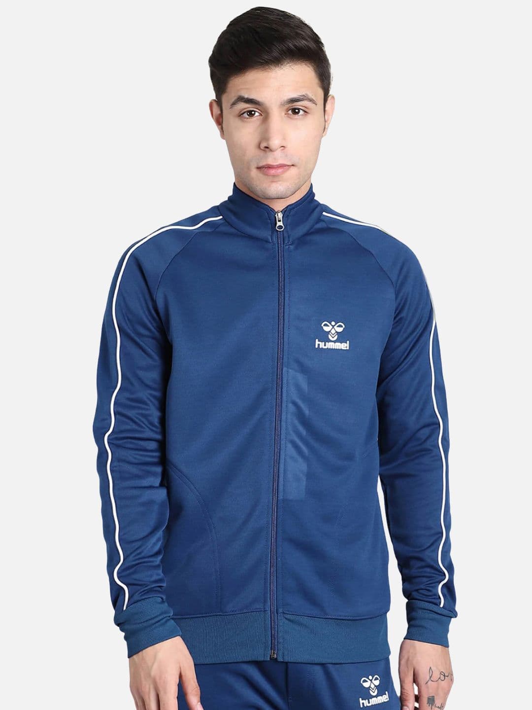 hummel Stand Collar Lightweight Sporty Jacket - view 1