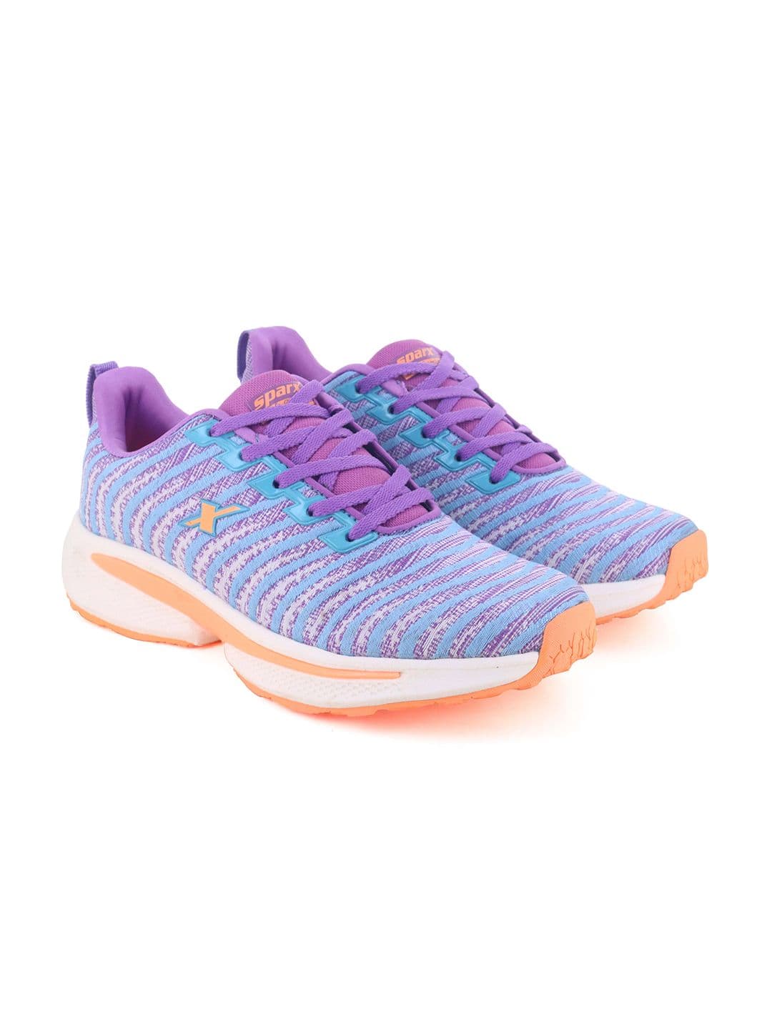Sparx Women Textured Lace Up Running Shoes - view 1