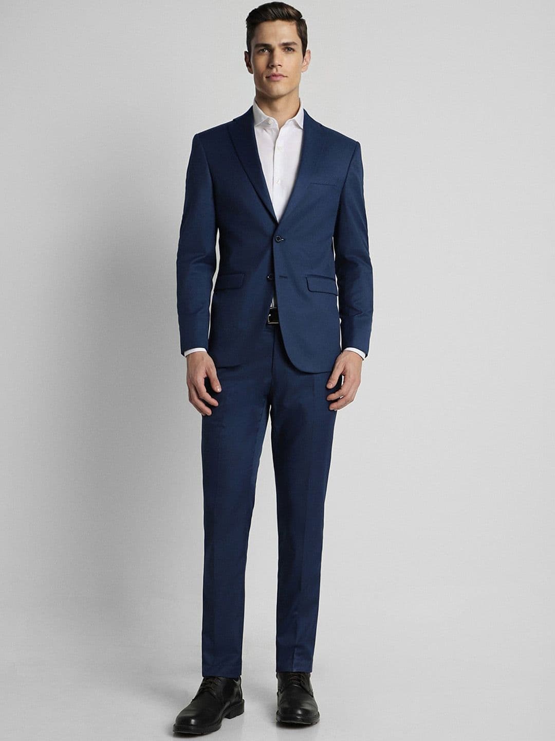 Peter England Elite Men Slim Fit Formal Two Piece Suit - view 1