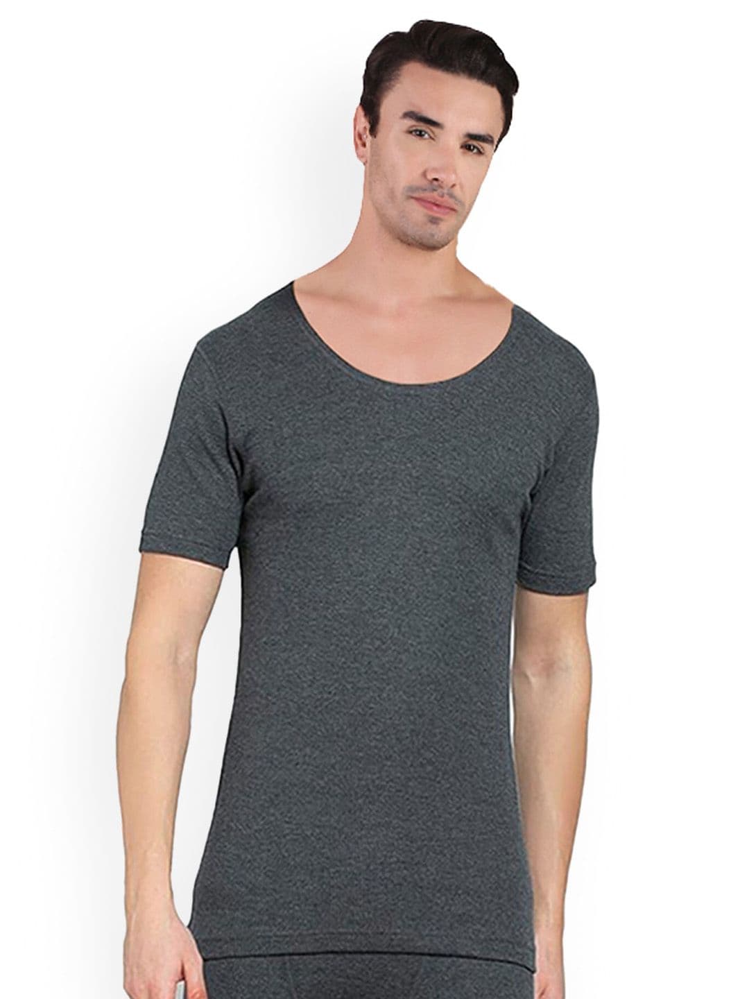 FREECULTR Round Neck Cotton Thermal Top - view 1
