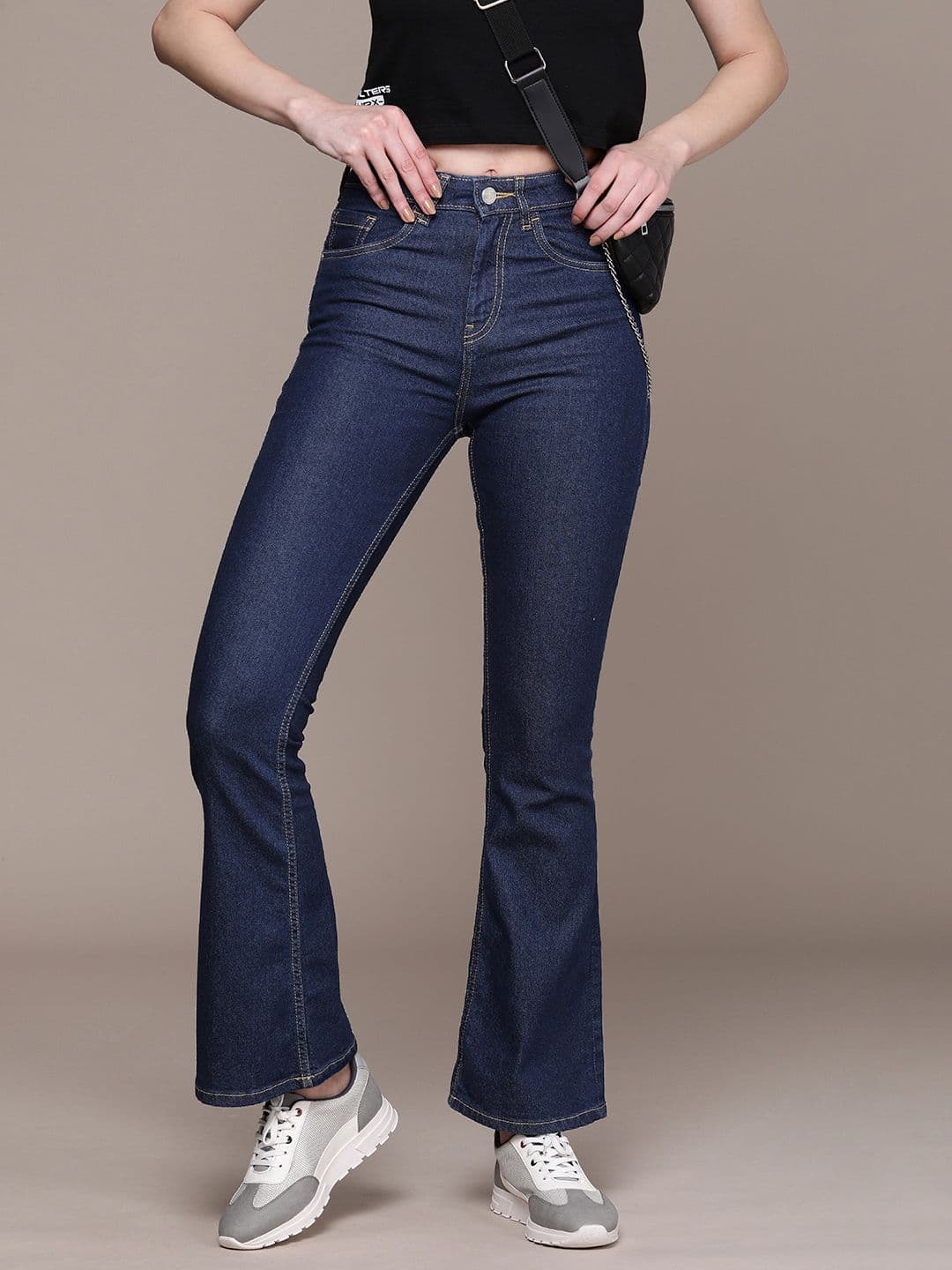 The Roadster Life Co. Women Bootcut High-Rise Stretchable Jeans - view 1