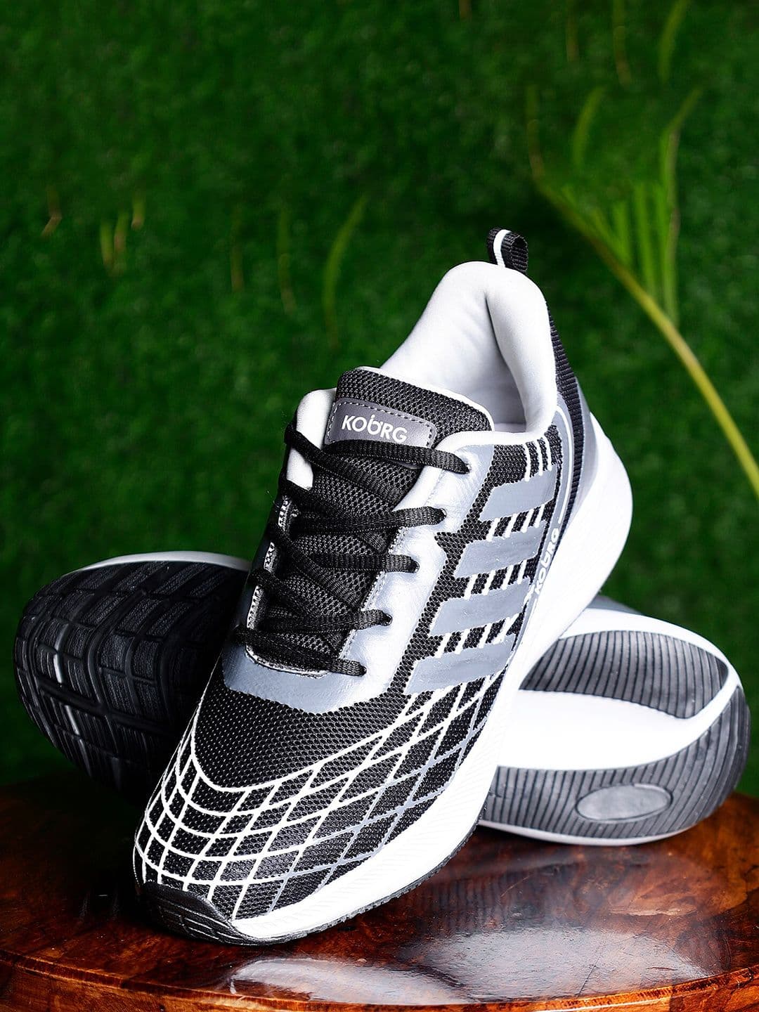Koburg Rhythm Men Mesh Comfort & Lightweight Running Walking Lace-up Sports Shoes - view 1
