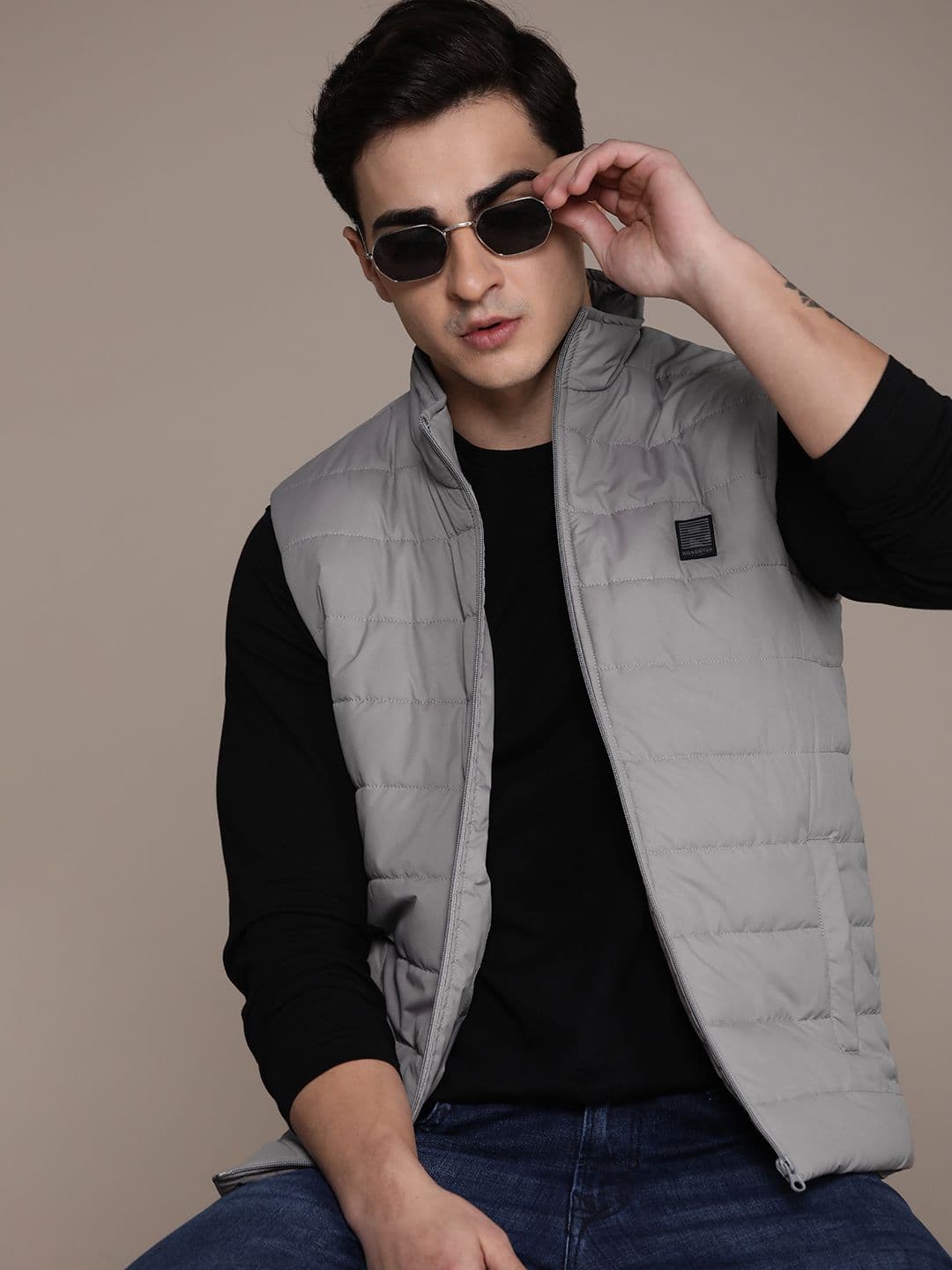 Roadster Men Lightweight Puffer Jacket - view 1