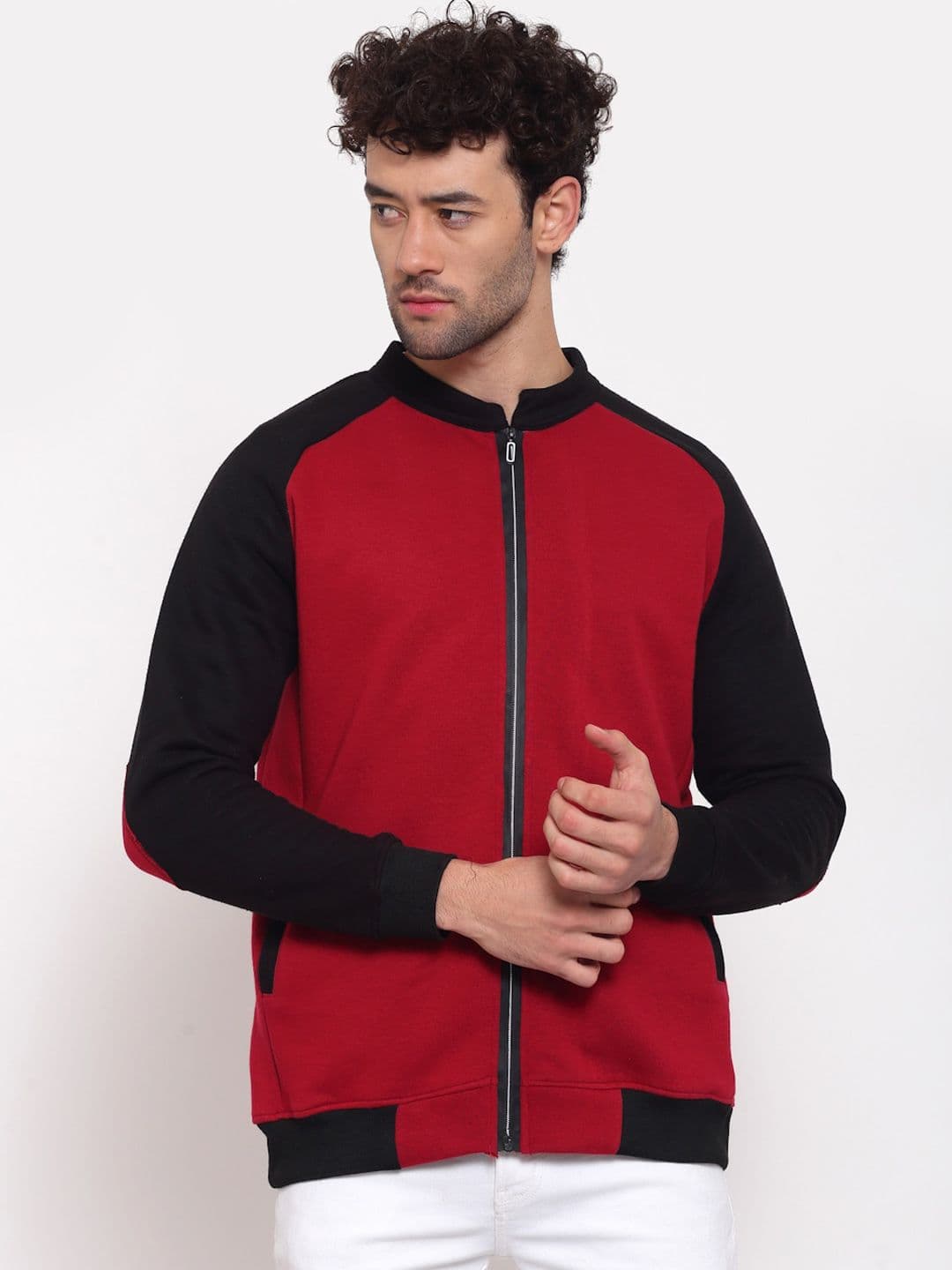 PAUSE SPORT Colourblocked Lightweight Bomber Jacket - view 1