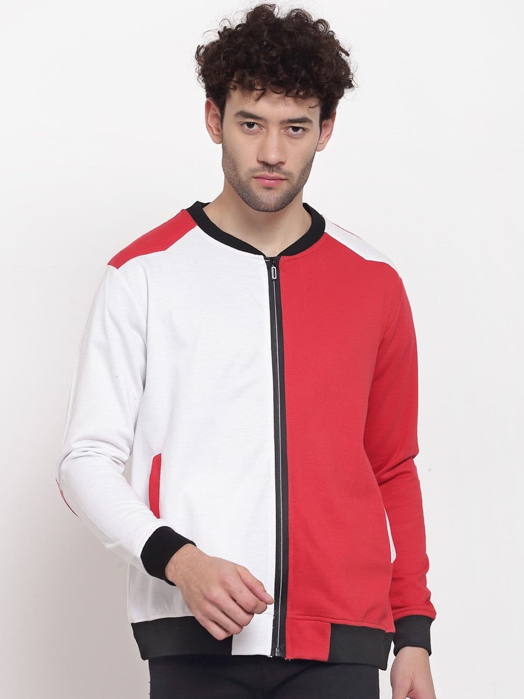 PAUSE SPORT Colourblocked Lightweight Bomber Jacket - view 1
