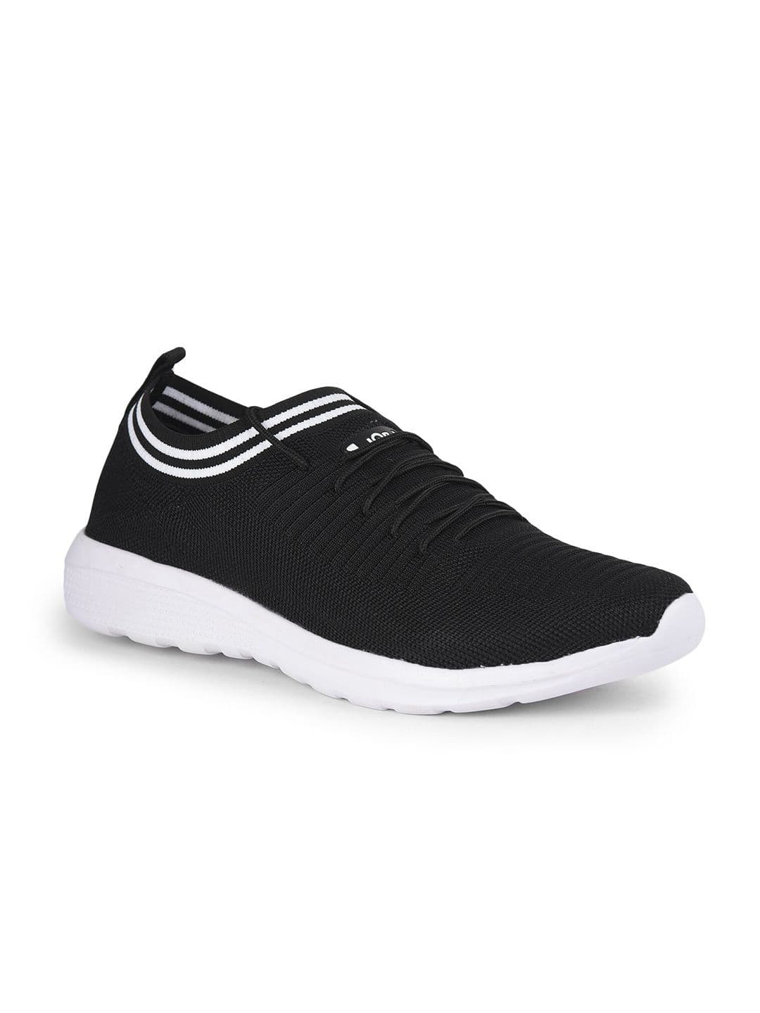 JQR Men MOJ-401 Black Mesh Running Non-Marking Shoes - view 1
