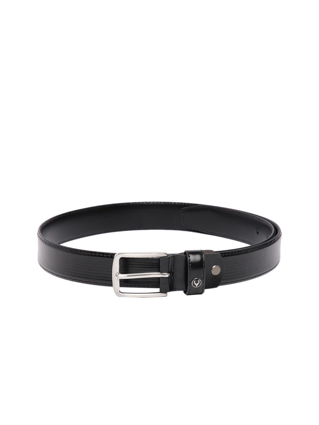 Allen Solly Men Striped Leather Belt