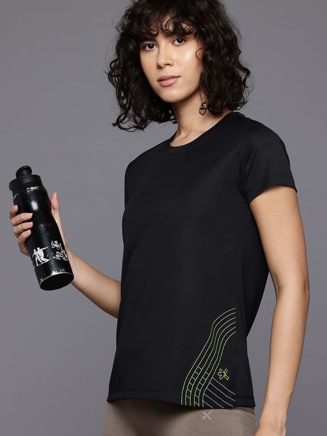 HRX by Hrithik Roshan Rapid-Dry Running T-shirt - view 1
