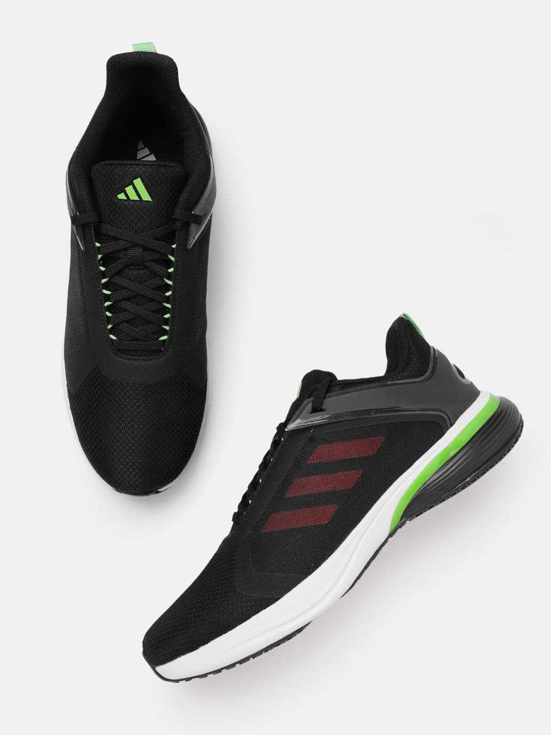 ADIDAS Men Woven Design Ford-Strike Running Shoes - view 1