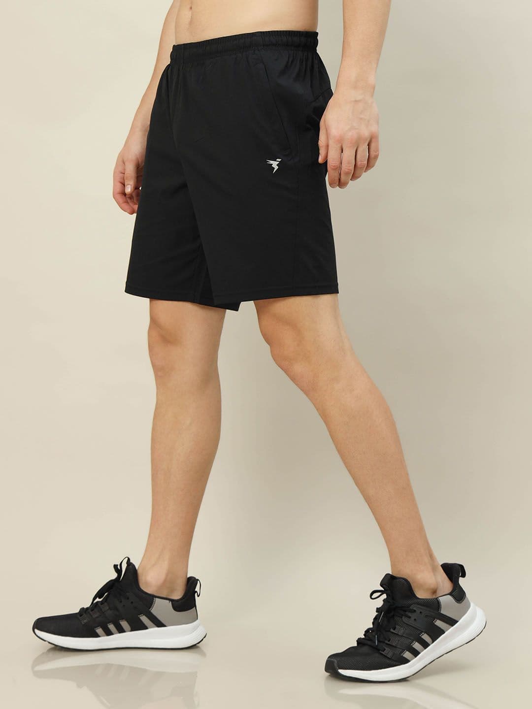 Technosport Men Slim Fit Mid-Rise Rapid-Dry Sports Shorts - view 1