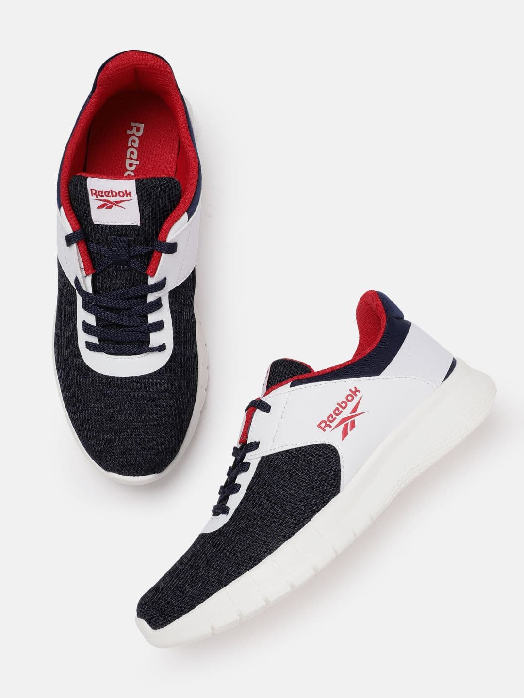 Reebok Men Woven Design Genesis Runner Shoes - view 1