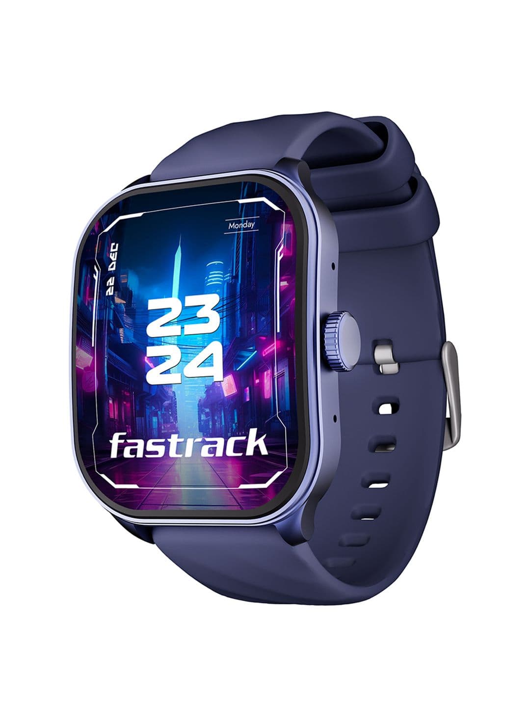 Fastrack FS1 Pro with 1.96" Super Amoled Display with BT Calling Smartwatch