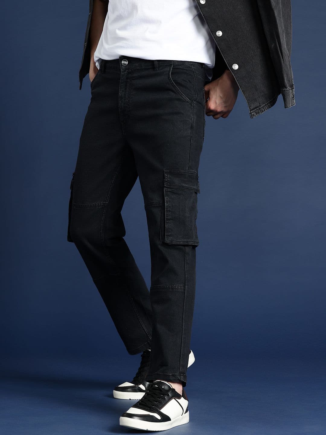 Mast & Harbour Men Cargo Jeans