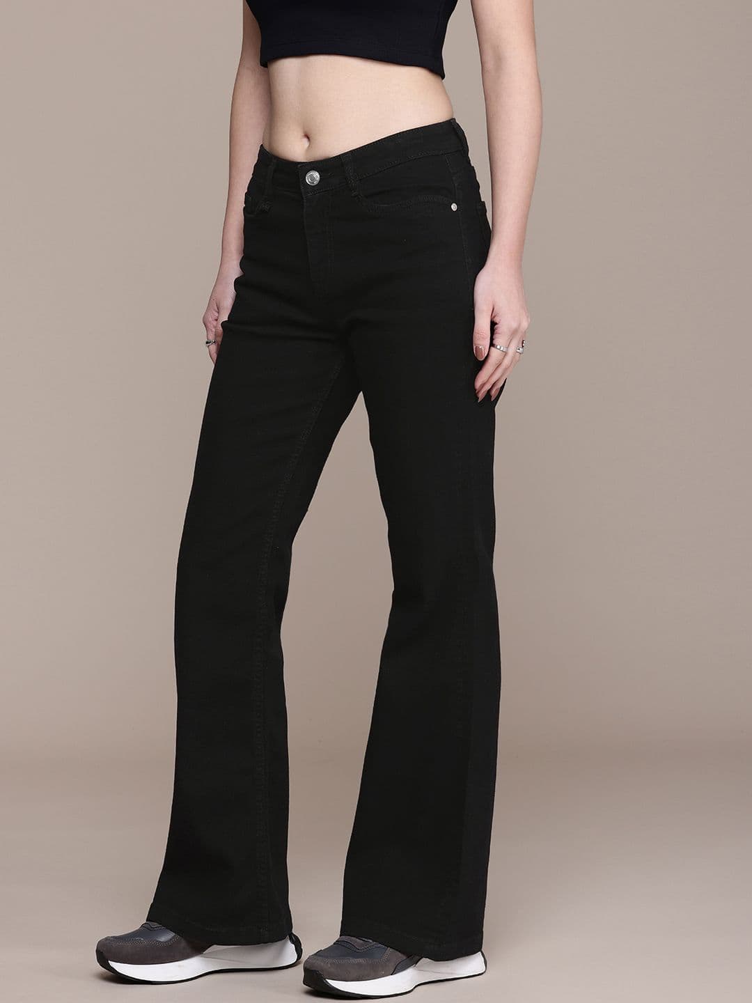 The Roadster Life Co. Women Straight Fit Stretchable Jeans - view 1