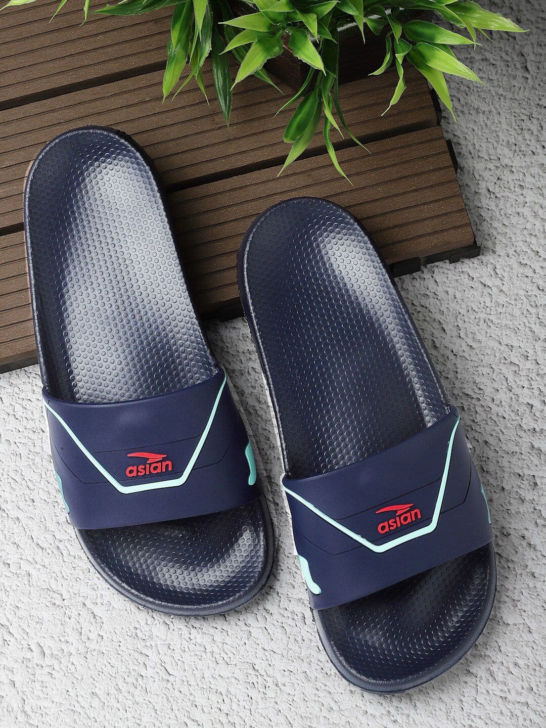 ASIAN Men Printed Sliders - view 1