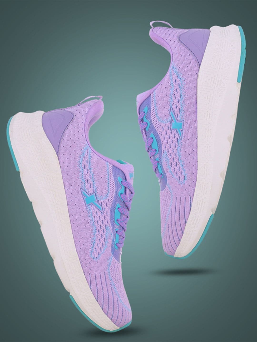 Sparx Women Textured Lace-Ups Running Shoes - view 1