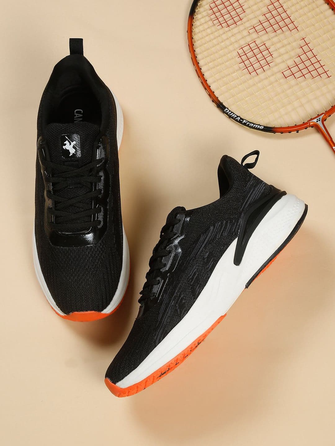 Cantabil Men Textured Lace-Up Training or Gym Shoes - view 1