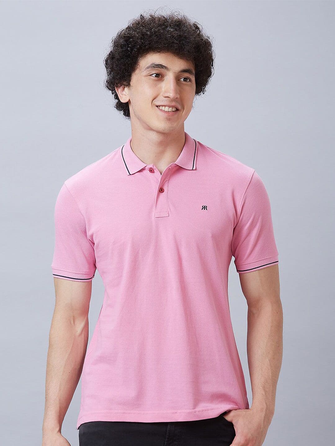 Raymond Polo Collar Pure Cotton Casual T-shirt - view 1