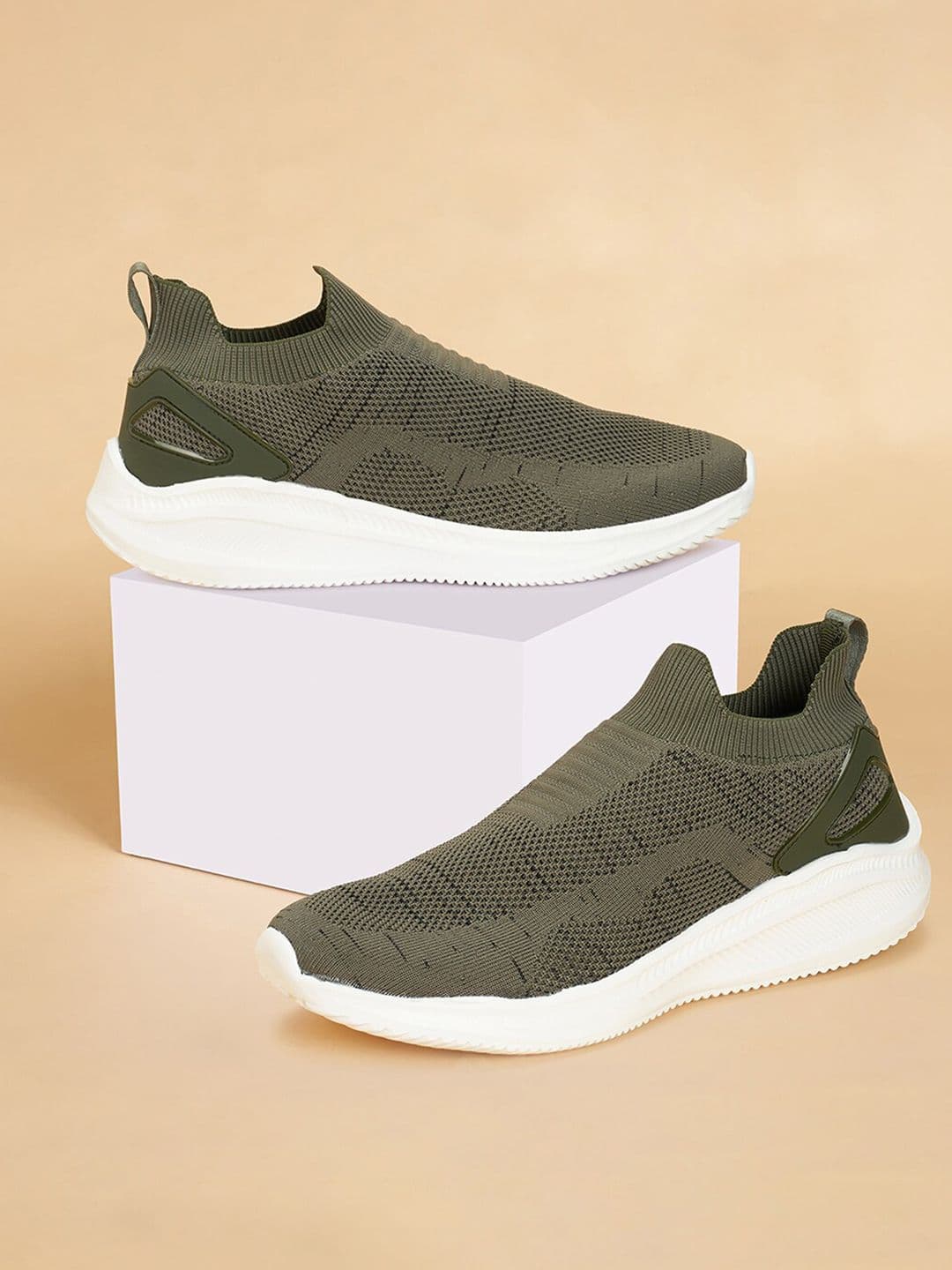 Ajile by Pantaloons Men Textured Slip-On Walking Shoes - view 1