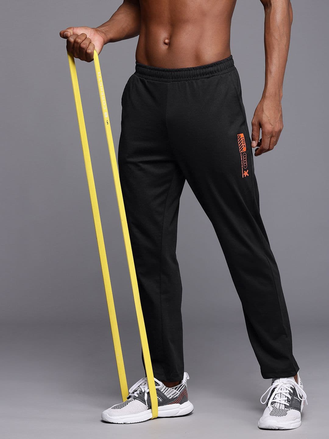 HRX by Hrithik Roshan Men Rapid Dry & Antimicrobial Finish Training Track Pants - view 1
