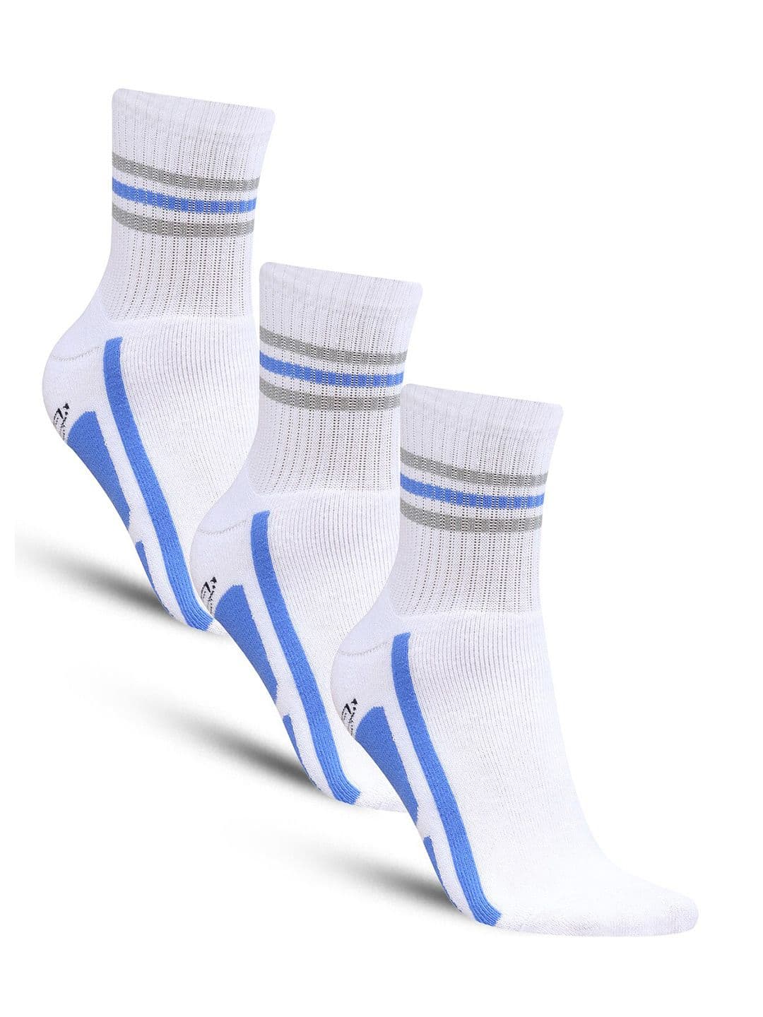 Dollar Socks Men Pack Of 3 Patterned Cotton Ankle-Length Socks - view 1