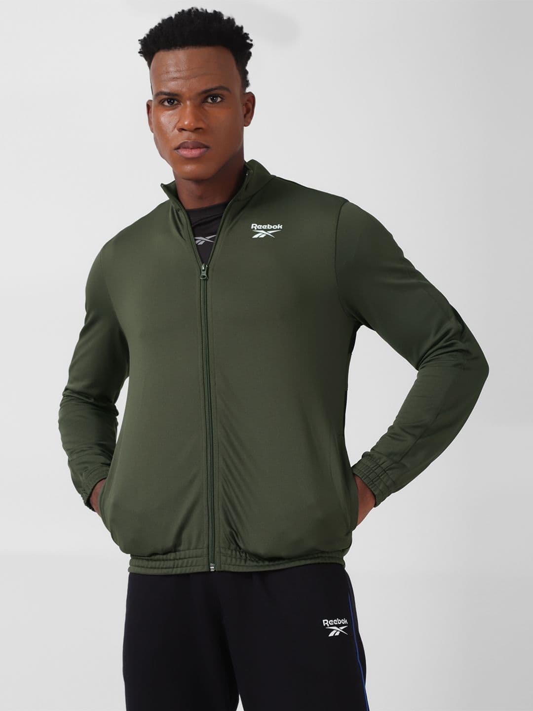 Reebok Unisex Ri Vector Knit Zip-Up Sporty Jackets - view 1