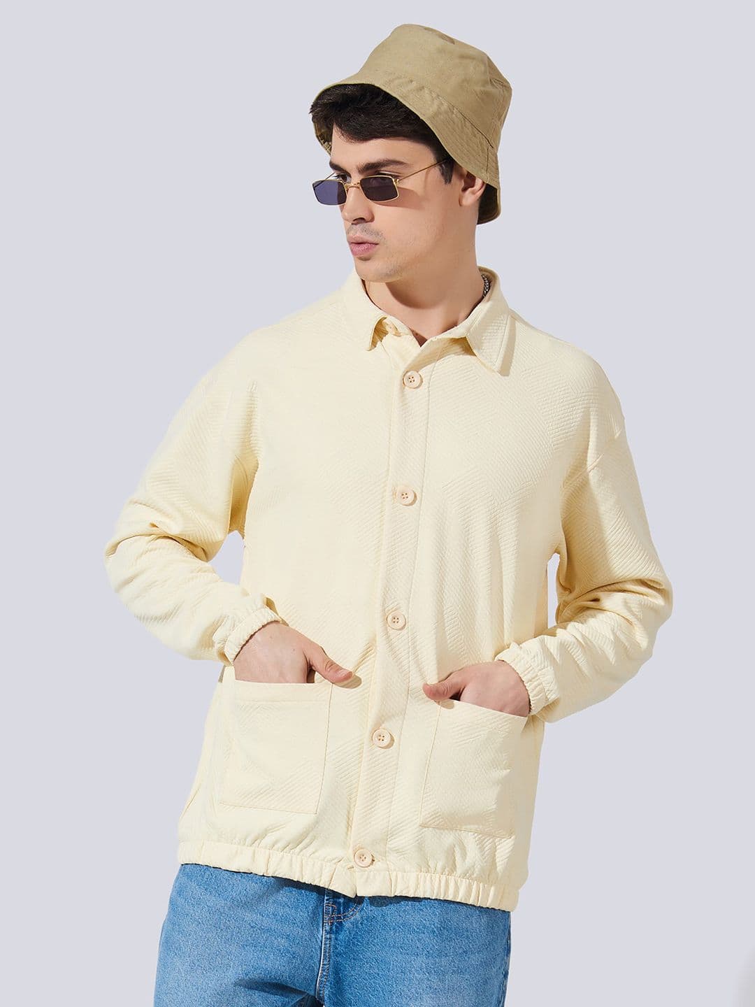 Maniac Spread Collar Fleece Shacket - view 1